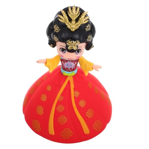 DIKACA Kreative Chinesische Seidenspielpuppe Mit Musik Für Bauchzeit Und Krabbelaktivitäten Handgefertigte Figur Im Klassischen Design Große Prinzessin Aus Ideales Für von DIKACA