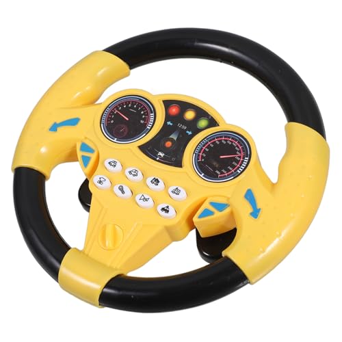 DIKACA Lenkrad Spielzeugauto Für Interaktives Fahrspielzeug Mit Sound Und Lichteffekten Perfektes Simulationslenkrad Für Den Kinderwagen Fördert Die Frühkindliche Entwicklung Und von DIKACA