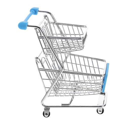 DIKACA Mini Einkaufswagen für Trolley aus Kleiner Aufbewahrungskorb Simulationsspielzeug für Rollenspiele Jungen und Fördert Kreatives DIKACA Mini Einkaufswagen für Trolley aus Kleiner Aufbewahrungskorb Simulationsspielzeug für Rollenspiele Jungen und Fördert Kreatives von DIKACA