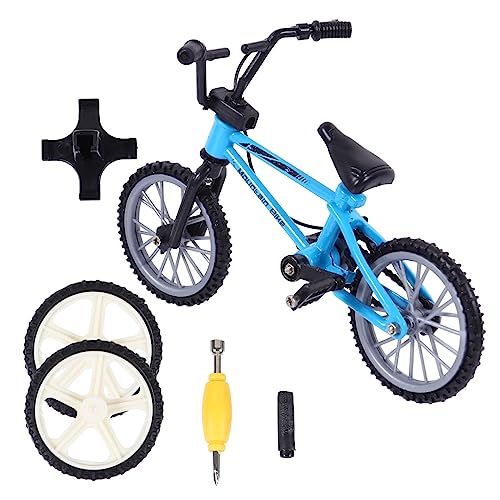 DIKACA Mini Finger Bike Set Desktop Mountainbike Für | Finger Fahrrad Modell Für Kreative Spiele | Ideales Für Und Finger Liebhaber von DIKACA