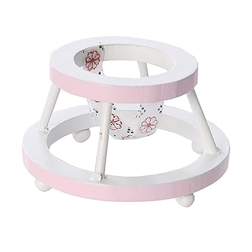 DIKACA Mini öbel Set Für Puppenhaus DIY Miniatur Walker Zubehör Dekorative Accessoires Pink Für Kreatives Für ädchen Und Jungen von DIKACA