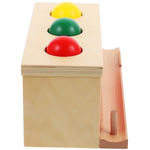 DIKACA Montessori Für Kleinkinder Druckballspielzeug Zur Der Feinmotorik Und Hand Augen Koordination Ideal Für Babys Von 0 6 Monaten Inklusive Bunter Bälle Und Spielbox von DIKACA