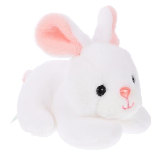 DIKACA Plüschhase Kuscheltier für Birthday Present Geburtstagsgeschenk Plush Toy Kaninchenspielzeug für weißer Häschenplüsch PP Baumwolle von DIKACA