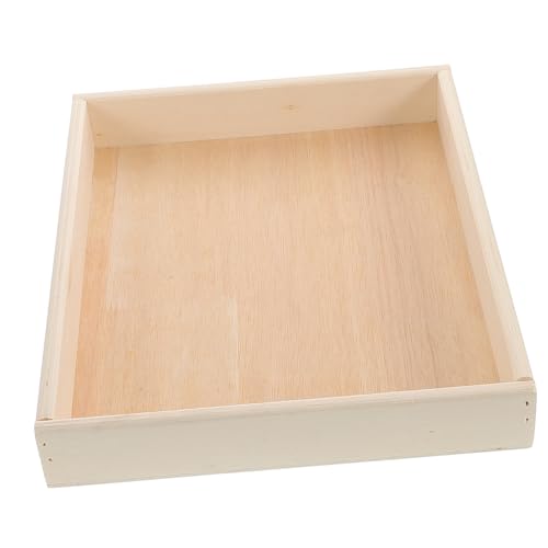 DIKACA Rechteckiges Holztablett, Puzzle-tablett, Verschachteltes Holz-serviertablett, Puzzle-zubehör, Puzzle-stück-tablett, Sortiertablett Für Flache Puzzle von DIKACA