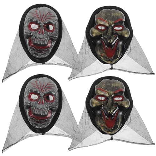 DIKACA Schreckliche Maskenmaskerade Gruselige Halloween Maske Horror Teufelsmaske Zombie Maskenkostüm Halloween Partymaske Horror Masken für Halloween Maskerade Maske Halloween von DIKACA