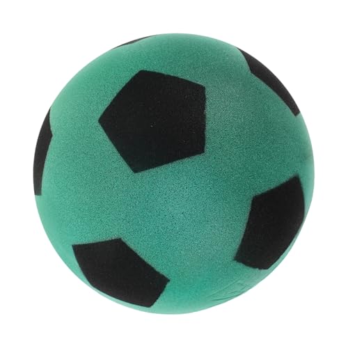 DIKACA Silent Football Soccer Ball Indoor Fußballspielzeug Stille Ball Kleiner Fußball Indoor Ball Ruhige Indoor Fußballspielzeughaus Ball Fußball Stuff Indoor Fußballspiel Green Pu von DIKACA