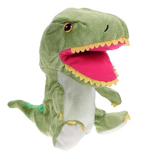 DIKACA Simulierte Dinosaurier Handpuppe 1 Stück üsch Spielzeug Für Kinder Realistisches Dino üschtier Für Kreatives Spielen Und Lernen Ideal Für Jungen Und ädchen von DIKACA