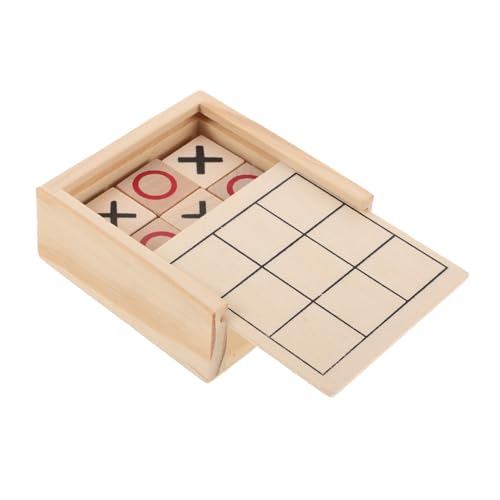 DIKACA -Toe Basteln Jumbo Kinderspiele Reisespiele Tischspiele Kartenspiel Brettspieltisch Bücherregal - Schulspiele Spiele Für Senioren Tabletop-Spiele Holz Khaki von DIKACA