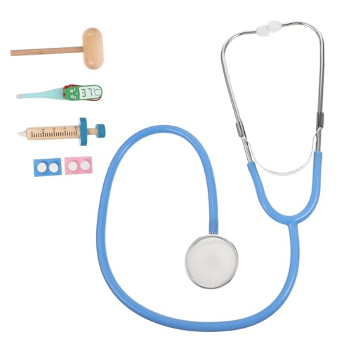 DIKACA Toy Doctor Kit Spielzeug Doctor Pretend Play Spielzeug Holzspielzeug Doctor Doktorspiele für Kinder Kinderwerkzeugset Kit für Kinder von Pretend Play für Jungen Mädchen von DIKACA