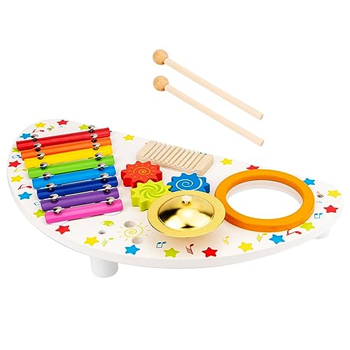 DIKACA Xylophon Für Kleinkinder Montessori Musikinstrumente Für Babys Ab 1 Jahr Pädagogisches Percussion Für Interessante Klangspielzeuge Für Musikalische Frühförderung von DIKACA