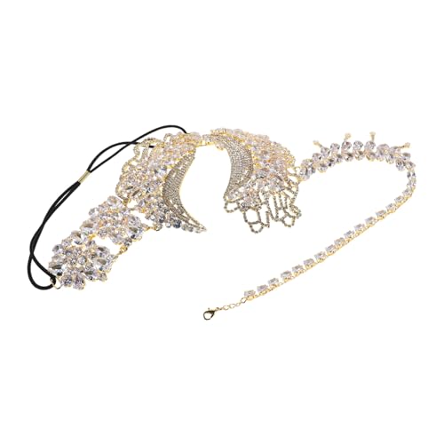 DIKACA Zirkon Maske Maskenmaske Für Halloween Glänzende Strass Maskenmaske Goldene Strasssteine DIKACA Zirkon Maske Maskenmaske Für Halloween Glänzende Strass Maskenmaske Goldene Strasssteine von DIKACA