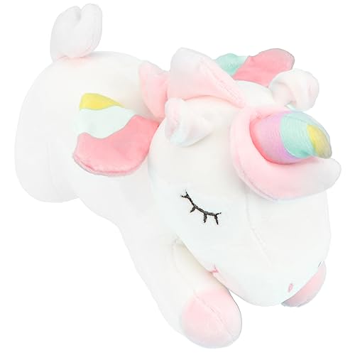 DIKACA üsch Einhorn Kissenpuppe Regenbogenfarben Weiches Und Bezauberndes Kuscheltier Für Ideal Für Mädchen üßes Für Das Kinderzimmer 1 Stück von DIKACA