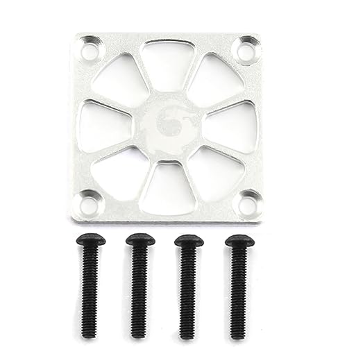 DINESA ESC Schutzabdeckung für elektrische Ventilatoren, 30 x 30 mm, für RC-Motor, Silber von DINESA