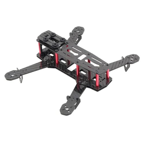 DINESA QAV250 Kohlefaserrahmen Mini-Quadrocopter-Rahmenbausatz RC-Muticopter-Drohnenrahmen Unmontierter Rahmenbausatz von DINESA