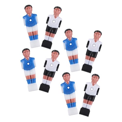 DINHEAROM 8St Tischfußballpuppe Fußball Tischfußball Puppenfußball Tischfussball Fußballtischteile Tischfußball Figuren Tischfußball Spieler Tischfußballspieler Tischfußballfiguren Harz von DINHEAROM