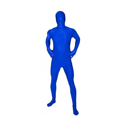 DINNIWIKL Full Bodysuit Unisex Spandex Stretch Adult Costume Disappearing Man Body Suit Open Face Costume Halloween Bodysuit, Catsuit Ganzkörperanzug Cosplay Ganzkörper-Overall von DINNIWIKL