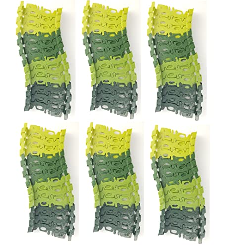 DINO SONO Dinosaurier Spielzeug Autorennbahn 72 pcs Schienen Track Verlängerung Strecken Kinder ab 3 Jahren Achterbahn Magic Tracks Dino Autobahn Green (Camouflage grün) von DINO SONO