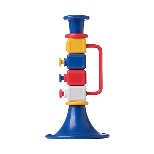 DINSOAVR Baby Trompete Spielzeug Laut Horn Geräuschemacher Ausblasen Musik Instrument Für Kinder Indoor Party Outdoor Spiel Jubel von DINSOAVR