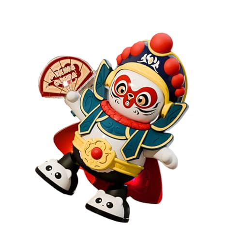 DINSOAVR Mehrzweck Sichuan Opern Gesichtsgesichtswechsler Puppen Set Stylish Accessoire Voliziertes Maskenwechsel Dekoratives Ornament Spielzeug von DINSOAVR