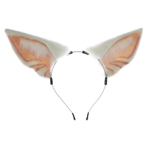 DINSOAVR Ohr Stirnband Cosplay Kostüm Hairhoop Party Kopfschmuck Maskeraden Kopfschmuck Mädchen Animation Zubehör von DINSOAVR