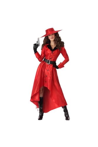 DISBACANAL Carmen Sandiego Kostüm für Damen, M-L von DISBACANAL