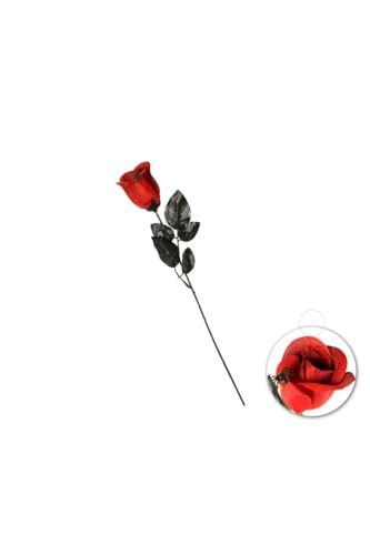 DISBACANAL Rote Rose mit Spinne von DISBACANAL