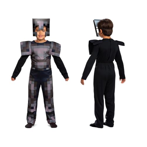DISGUISE 124349L-15L NETHERITE ARMOR CLASSIC JUMPSUIT Minecraft Dress Up & Accessories, Schwarz, Einheitsgröße DISGUISE 124349L-15L NETHERITE ARMOR CLASSIC JUMPSUIT Minecraft Dress Up & Accessories, Schwarz, Einheitsgröße von Minecraft