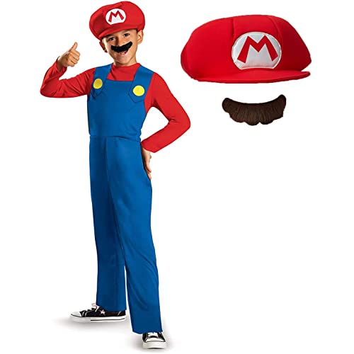 Disguise Nintendo Super Mario Brothers klassisches Jungenkostüm: Mario Disguise Nintendo Super Mario Brothers klassisches Jungenkostüm: Mario von Disguise