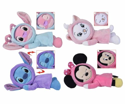 DISNEY Plüschtier Stitch Marie Minnie Angel 25 cm – zufällige Farbauswahl von DISNEY