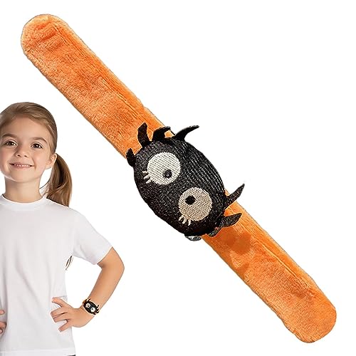 DISPRA Halloween-Armbänder – Halloween-Dekorationen, Slap-Armbänder, Halloween-Schnapp-Armbänder, Basteln, Halloween-Armbänder für Kinder von DISPRA