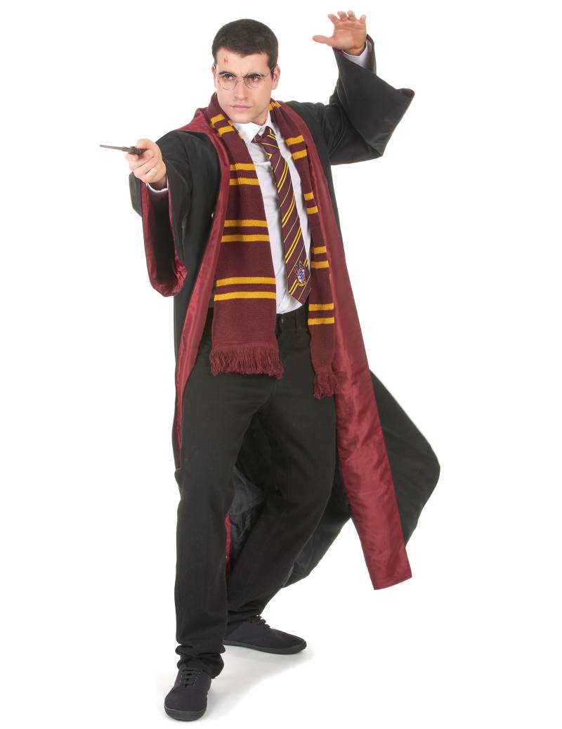 Harry Potter Gryffindor Schulrobe Lizenzartikel schwarz-rot von DISTRINEO