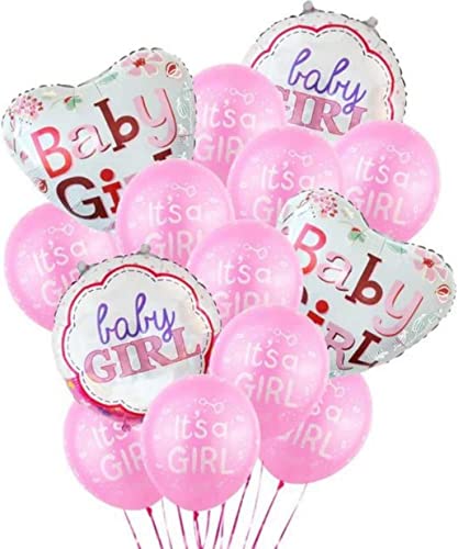 DIWULI It's a Girl Ballon Set - Baby Boy Party Rosa DIWULI It's a Girl Ballon Set - Baby Boy Party Rosa von DIWULI