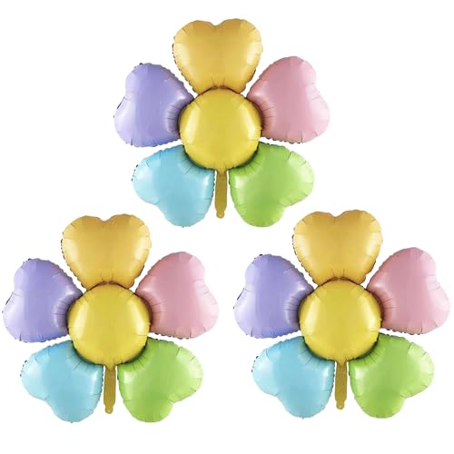 DIWULI XXL Blumen Ballon-Set 3 Stück - Bunte Flower Party DIWULI XXL Blumen Ballon-Set 3 Stück - Bunte Flower Party von DIWULI