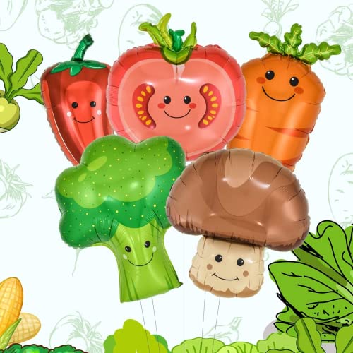 DIWULI süßes Gemüse Luftballon Set, Tomate Karotte Paprika Brokkoli Pilz Ballon-Set, Folien-Ballons, Folien-Luftballons, Kinder-Geburtstag, Motto-Party, Dekoration, Deko, Junges Gemüse, lustig, toll DIWULI süßes Gemüse Luftballon Set, Tomate Karotte Paprika Brokkoli Pilz Ballon-Set, Folien-Ballons, Folien-Luftballons, Kinder-Geburtstag, Motto-Party, Dekoration, Deko, Junges Gemüse, lustig, toll von DIWULI