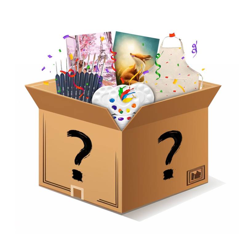 Malen nach Zahlen Mystery Box von DIY - Malen nach Zahlen