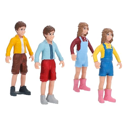 DIYEAH 1 Satz Charaktermodell Figuren Little Numbers stylingbã¼rsten Modellbau Maßstabsgetreues Personenmodell Figur Modell dekore Menschen maßstabsgetreue Modelle Layout-Requisiten PVC von DIYEAH