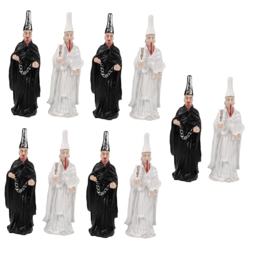 DIYEAH 10 STK Zubehör für Sandtische -Gothic-Dekor kleine Totenfiguren Mystery-Man-Figur Halloween Dekoration pädagogische Spiele düstere Halloween-Dekoration Horror-Statue Harz von DIYEAH