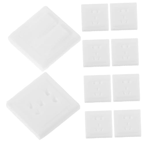 DIYEAH 10 Sätze Miniatur Haus Bausatz Teilig mit Realistischen Mini Lichtschaltern und Steckdosen Maßstabsmodell Zubehör für DIY Puppenhaus Kleines Modellhaus Bastelset für Kreative DIYEAH 10 Sätze Miniatur Haus Bausatz Teilig mit Realistischen Mini Lichtschaltern und Steckdosen Maßstabsmodell Zubehör für DIY Puppenhaus Kleines Modellhaus Bastelset für Kreative von DIYEAH