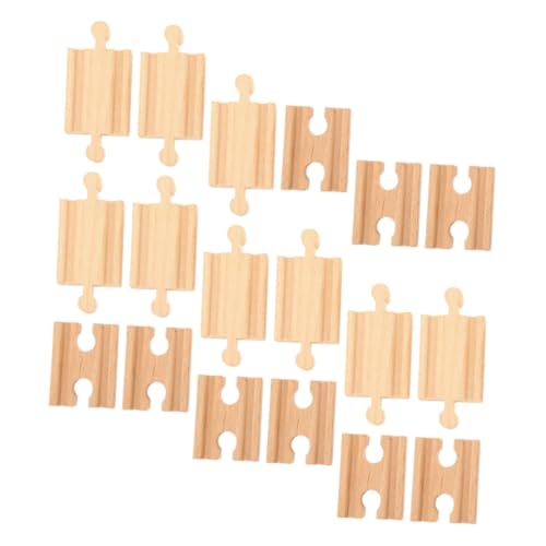 DIYEAH 18 Stück Teiliges Holzeisenbahn gleiserweiterungsset Stabiles Naturholz Pädagogisches Zugschienenspielzeug für Fördert Feinmotorik und Koordination Kompatibel mit Thomas zubehör DIYEAH 18 Stück Teiliges Holzeisenbahn gleiserweiterungsset Stabiles Naturholz Pädagogisches Zugschienenspielzeug für Fördert Feinmotorik und Koordination Kompatibel mit Thomas zubehör von DIYEAH