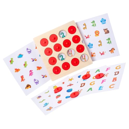 DIYEAH 2 Sätze Memory-schach-trainingsspielzeug Erinnerungsspielzeug Gedächtnistrainingsspielzeug Memory-passendes Memory-spiel Für Kinderspielzeug Kinderzubehör Papier von DIYEAH