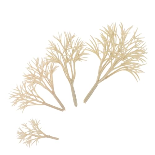 DIYEAH 20 Stück Gebäudemodellbaum Modelleisenbahnbäume DIY-Modell Eines Sandtisches Baumlandschaftsmodelle Mini-szenenzubehör-modellbäume Mini Künstliche Baummodell Plastik Beige DIYEAH 20 Stück Gebäudemodellbaum Modelleisenbahnbäume DIY-Modell Eines Sandtisches Baumlandschaftsmodelle Mini-szenenzubehör-modellbäume Mini Künstliche Baummodell Plastik Beige von DIYEAH
