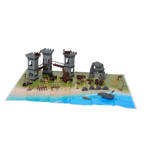 DIYEAH 293 Stück Teiliges Mini Soldaten Figuren mit Piraten und Rittern Detailreiche Mittelalterliche Soldaten Modelle aus Robustem Material für DIY Sandtisch und Interaktives Lernspiel DIYEAH 293 Stück Teiliges Mini Soldaten Figuren mit Piraten und Rittern Detailreiche Mittelalterliche Soldaten Modelle aus Robustem Material für DIY Sandtisch und Interaktives Lernspiel von DIYEAH