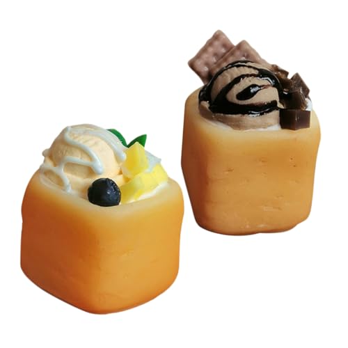 DIYEAH 2stücke Mini-dessertbecher Mit Miniatur-Eiscreme Und Toast Für Puppenhaus Spielzeugküchendekoration DIY-lebensmittelmodelle Puppenhaus-nachmittagstee-zubehör Langlebige DIYEAH 2stücke Mini-dessertbecher Mit Miniatur-Eiscreme Und Toast Für Puppenhaus Spielzeugküchendekoration DIY-lebensmittelmodelle Puppenhaus-nachmittagstee-zubehör Langlebige von DIYEAH