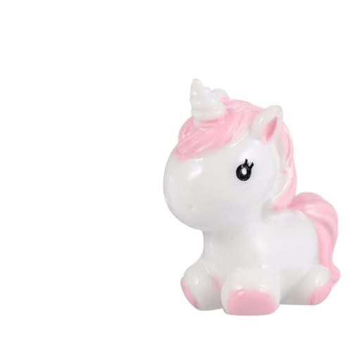 DIYEAH 8St Einhorn-Dekoration Cute Decor wohnzimmerdeko Tierische Dekoration Tierfigur einhorndeko Miniaturfiguren zum Basteln Miniatur-Ornamente Feengartendekoration Feengarten von DIYEAH