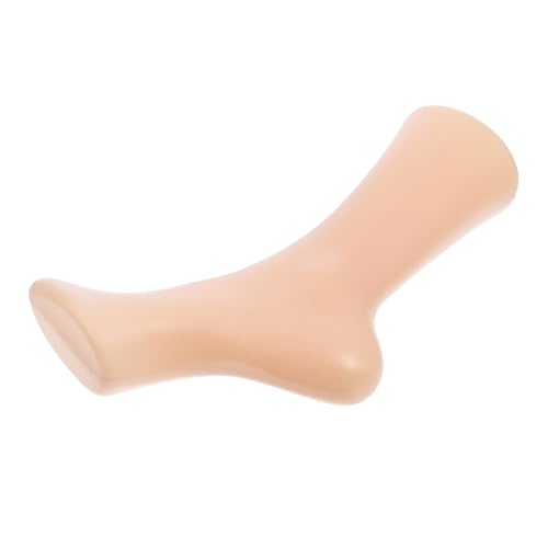 DIYEAH Fußform Sockenform Schaufensterpuppe für Socke Schuhe Schaufensterpuppe Schaufensterpuppenfüße für Socken Frau Schaufensterpuppe Fußmodell für Socken Mannequin-Füße Plastik Beige von DIYEAH