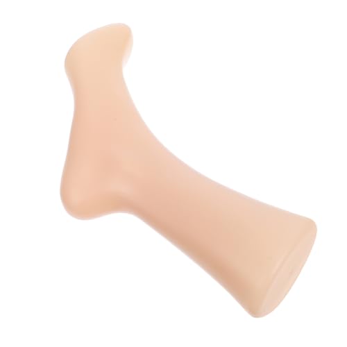 DIYEAH Fußform Sockenform Socken Schaufensterpuppe Schuhe liefern Schaufensterpuppe Fuß Füße Socken Modell gefälschter Fuß falsche Füße Socken Stehen Frau Schaufensterpuppe Plastik Beige von DIYEAH