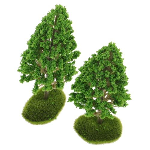 DIYEAH Miniatur Bäume Für Modelllandschaften Dekorative Baum Modelle Für Dioramen Und Sandtisch Ideal Für Modelleisenbahnen Und Miniatur Szenen von DIYEAH