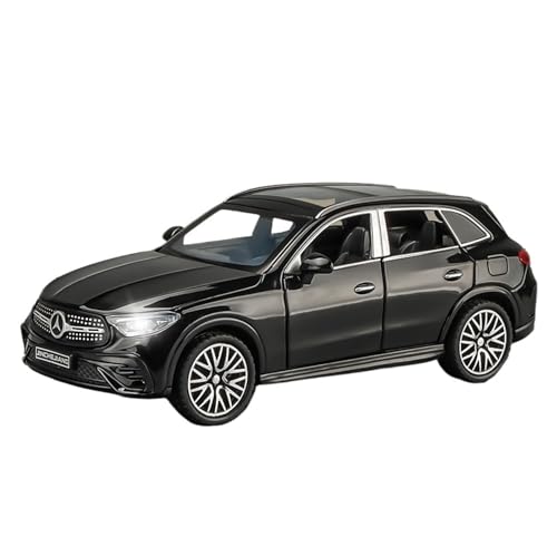 1/32 GLC-400e Auto Imitation Legierung Geländewagen SUV Auto Modell Spielzeug Auto Sammlung Ornamente(Schwarz) von DIYUHUO