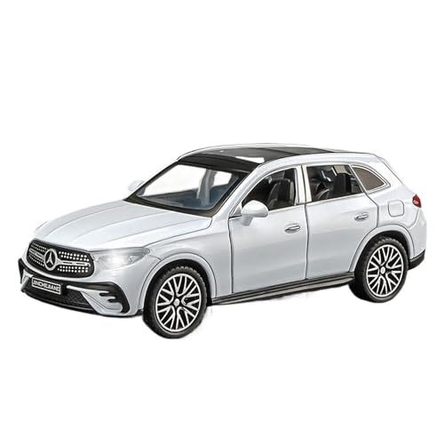 DIYUHUO 1/32 GLC-400e Nachahmung Auto Echte Legierung Offroad SUV Modell Auto Spielzeug Auto Sammlung Junge Ornamente (White) von DIYUHUO