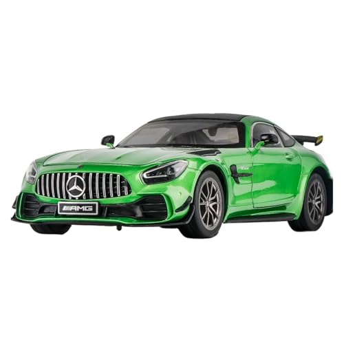 DIYUHUO FOR AMG Green Goblin GTR car model ornaments alloy car imitation real car model toy collection gift von DIYUHUO